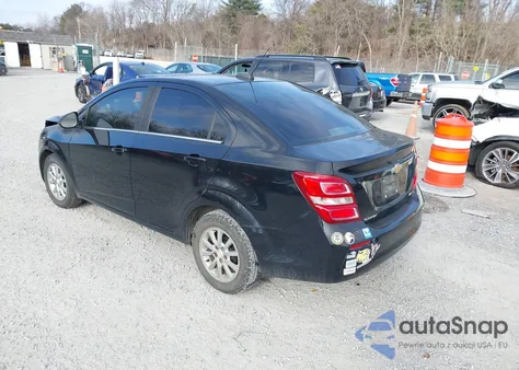 2017 Chevrolet Sonic Lt Auto из США, поврежденный, VIN 1G1JD5SH9H4112723